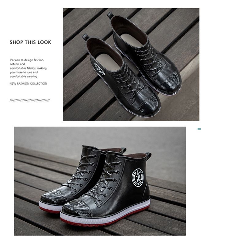 Scarpe antipioggia primaverili e autunnali, moda donna, abbigliamento esterno, stivali antipioggia antiscivolo, scarpe in gomma per studenti, copriscarpe in cotone, scarpe basse e corte, impermeabili_voghion.com