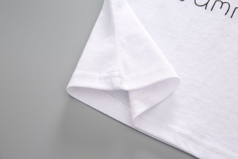 Ensemble deux pièces pour mère et fille, short à manches courtes et col rond, imprimé pastèque_voghion.com