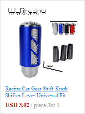 WLR RACING - 1 X Automatischer Schalthebel Universal für Opel/Vauxhall/Insignia Auto-Schaltknauf WLR-GSK97_voghion.com