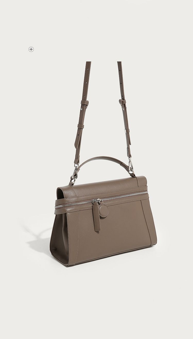 Bolsa carteiro feminina, bolsa de nicho de alta qualidade, portátil, retrô, versátil, de ombro único, bolsa mensageiro feminina, outono e inverno, pequena praça_voghion.com