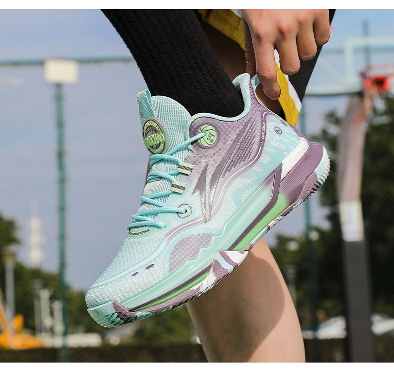Popcorn TPU Basketbalschoenen met Rubberen Zool_voghion.com