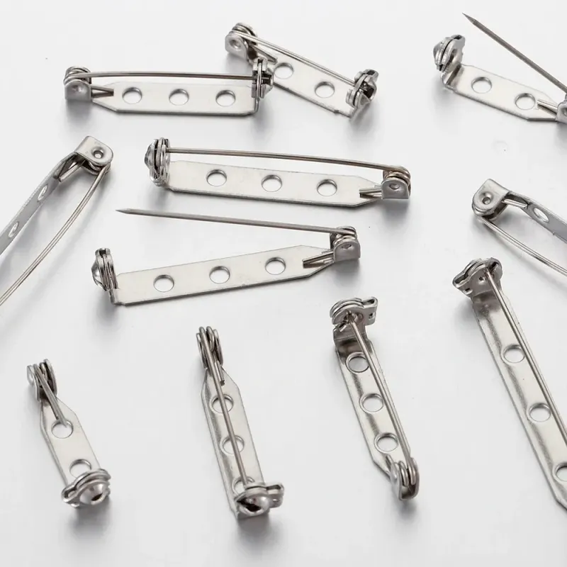 20 pezzi 2040 mm spilla in acciaio inossidabile impostazioni di base di sicurezza aghi accessori fai da te componenti di reperti per la creazione di gioielli_voghion.com