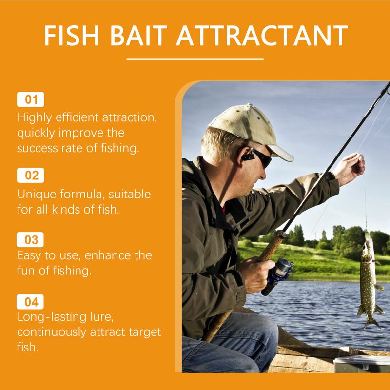 HozoneX Süßer Köder, tragbarer Vorratsbehälter, Graskarpfen, Wildfisch-Lockstoff_voghion.com