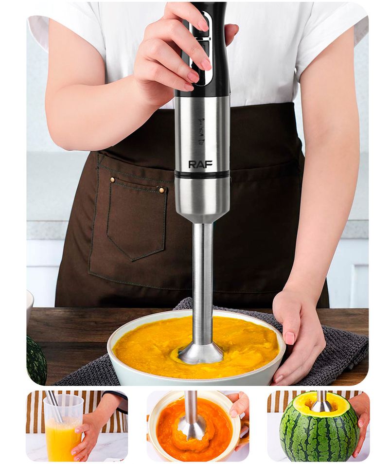 Elde Taşınabilir Elektrikli Blender, Bebek Maması, Çorba, Smoothie İçin Paslanmaz Çelik Daldırma Çubuğu, AB Standardı_voghion.com