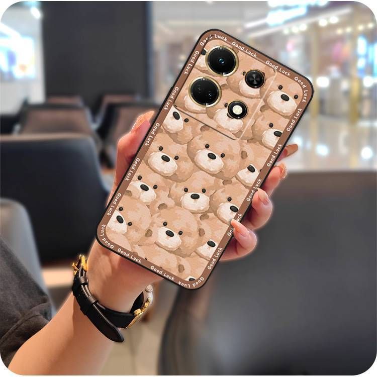 TechGlobe compatibile con Infinix Note30 VIP/X6710 Custodia per telefono rossa con bordo completo per uomini e donne, divertente e creativa._voghion.com