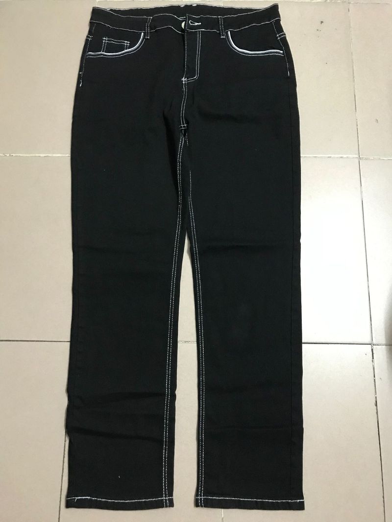 Nouveau style de haute qualité pour hommes Slim Double Line Jeans Gold Classic Tricolor Jeans Nouveau_voghion.com