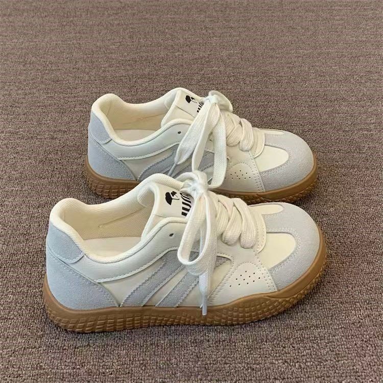 Niche Breathable Moral Training Shoes Women's Little White Shoes Show Feet Small Sports And Leisure Board Shoes_voghion.com