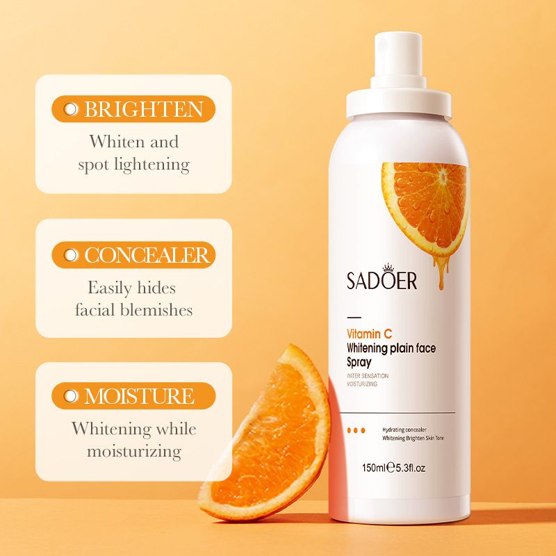 All English SADOER Vitamin C Whitening&Whitening Moisturizing&Toner spray_voghion.com