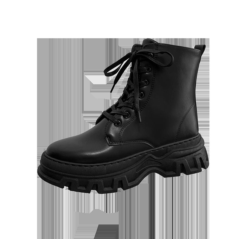 2025 New Martin British Style Motorcycle High-top Leather Trendy Forest Series All-season Men's Boots Plus Size_voghion.com
