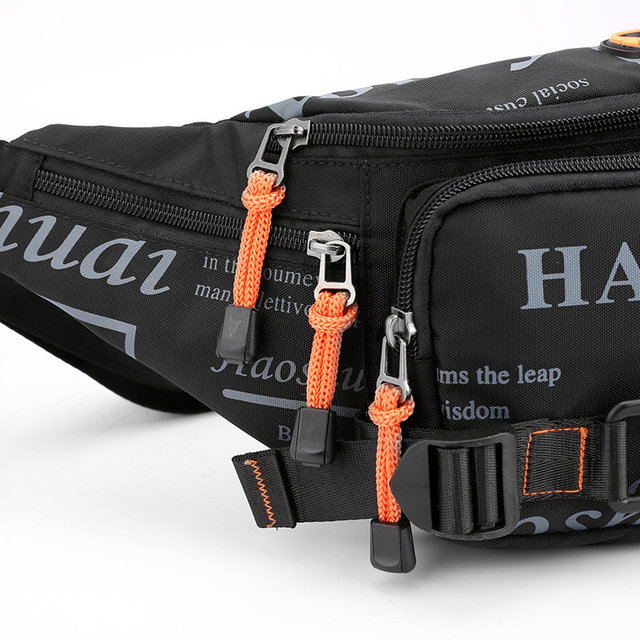 Marsupio da uomo in nylon con marsupio da corsa, impermeabile, multiuso, da viaggio, per uomo, con marsupio, marsupio_voghion.com