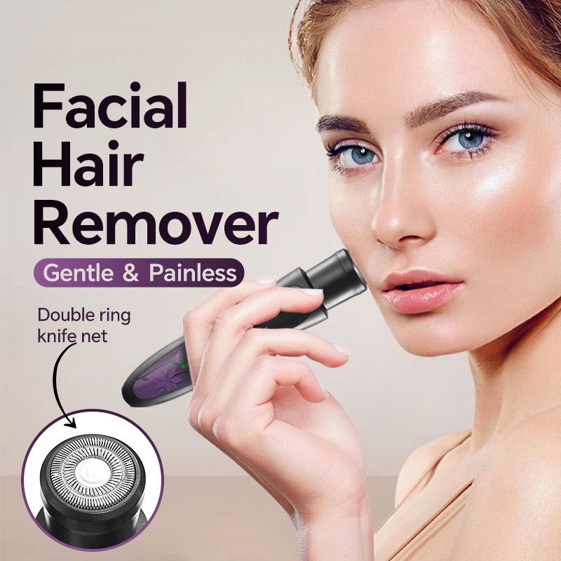4-in-1 ontharingsset voor vrouwen - elektrische epilator, scheerapparaat en trimmer voor lichaam, benen en oksels, oplaadbare set voor thuisgebruik_voghion.com