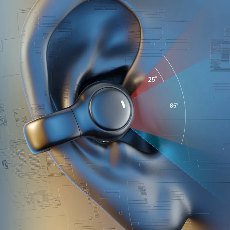 Cuffie wireless a conduzione ossea Cuffie da gioco Bluetooth 5.3 Auricolari sportivi con cancellazione del rumore per iPhone Xiaomi High_voghion.com