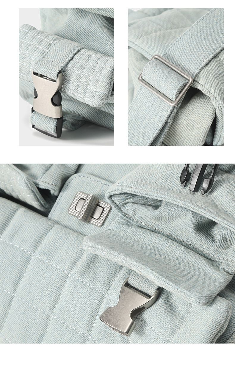Korean Multi-pocket Armpit Large 2025 Spring And Summer New Casual Sports Crossbody Bag Retro Toast Bag Fashionable Versatile_voghion.com