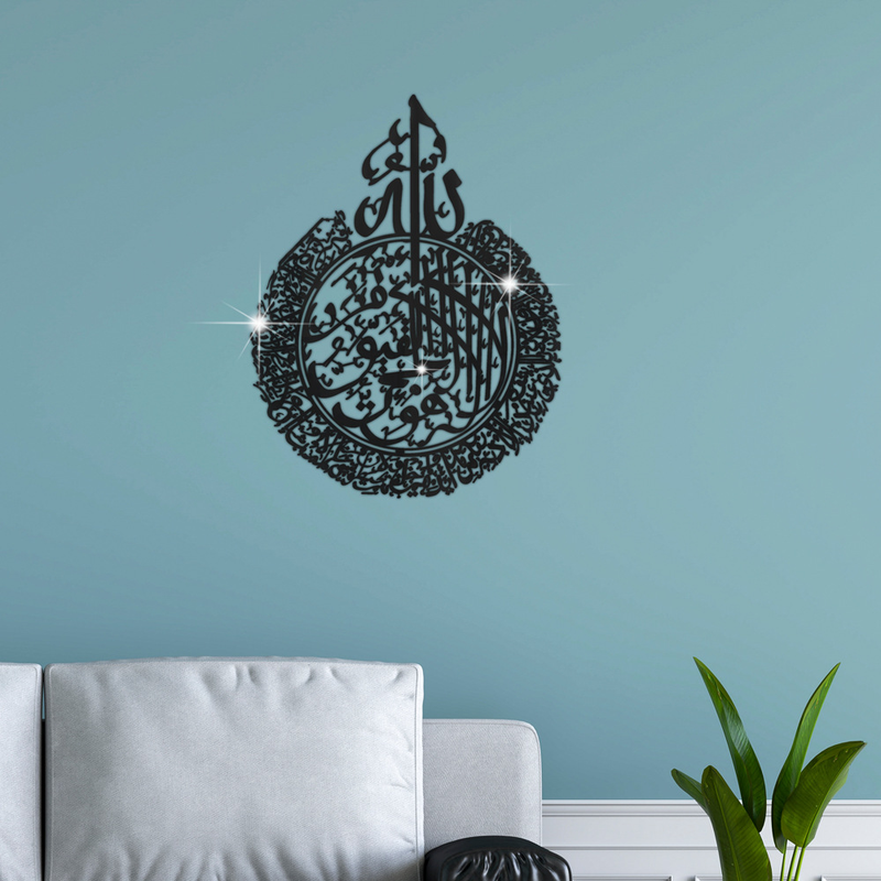 JM729-737 Verdickter Acryl-Spiegelaufkleber, Kunstcharakter, kultureller Hintergrund, Wand, selbstklebende Wandaufkleber, Dekoration_voghion.com