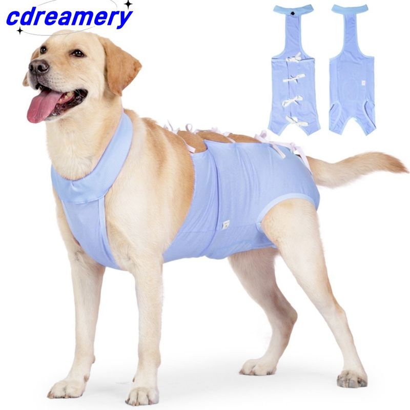 Dog Post-operative Clothing Postoperative Rehabilitation Suit Recovery Suits Anti-lick Weaning Strap Pet Jumpsuits_voghion.com