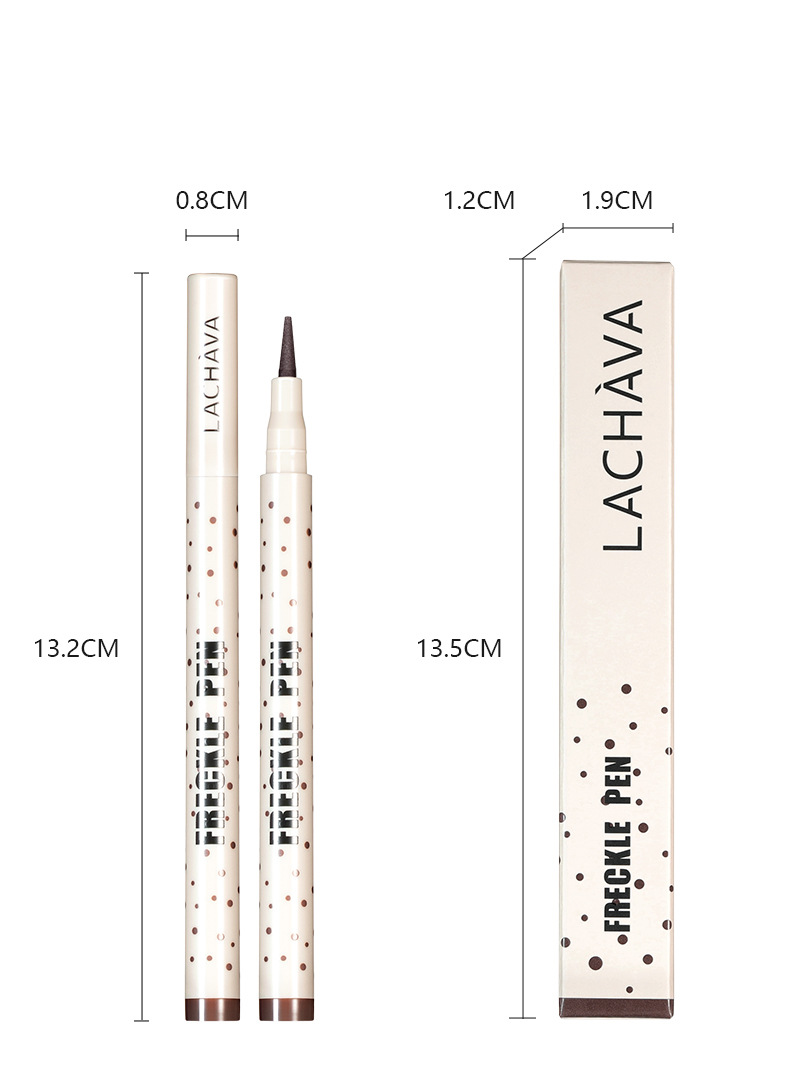 Naravni videz ličil v evropskem slogu, enostavno barvanje rjavega pigmentnega šminka za univerzalni tip kože_voghion.com