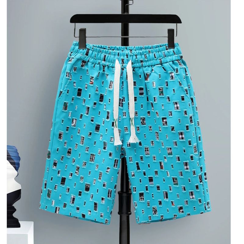Summer 2 Pieces Set Tracksuit Men's Two Shirt Shorts Haruku Streetwear Oversized Men Sets Short Outfits Suits_voghion.com