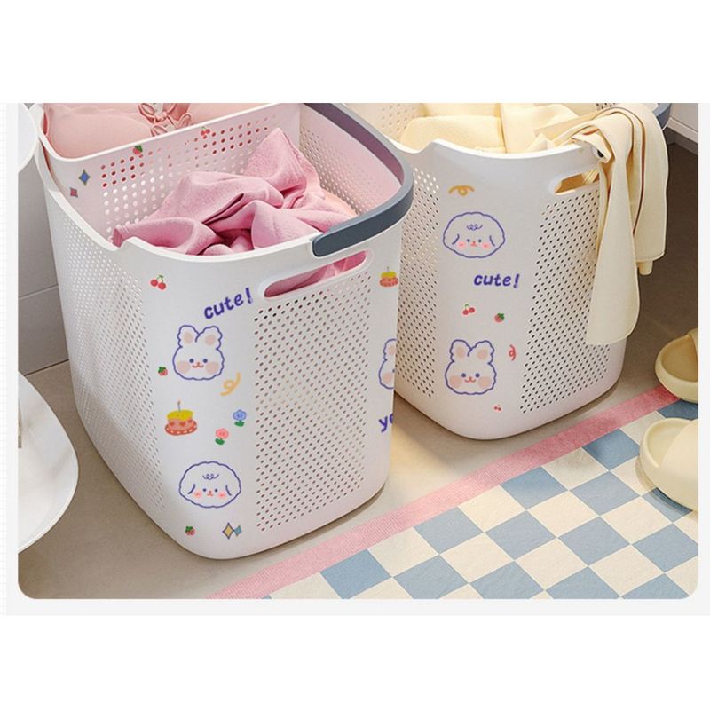 Cestino portaoggetti per vestiti da bagno in stile celebrità, stile doccia, grande capacità, per la casa e per la casa_voghion.com