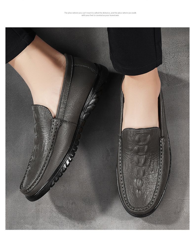 Lässige Herrenschuhe aus Leder mit Krokodilmuster, weiche Sohle, bequeme Überschuhe, bequeme Mützen, Fahrschuhe, Dad-Schuhe_voghion.com