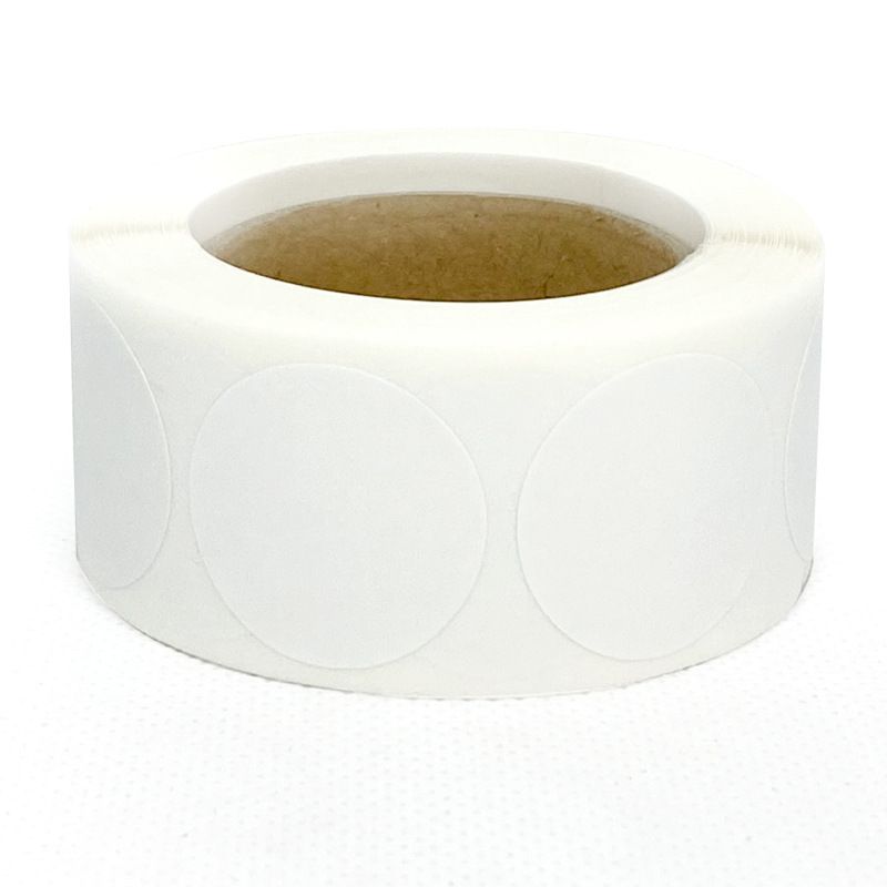 500 Stück/Rolle, runde farbige Etiketten, 2,5 cm große Punktaufkleber, selbstklebende Etiketten in Volltonfarbe für die Inventarorganisation und Dateiklassifizierung_voghion.com