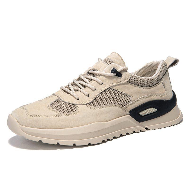 Men's Shoes Mesh Day Thin Single Mesh Casual Sports Lace-up Mesh Shoes_voghion.com