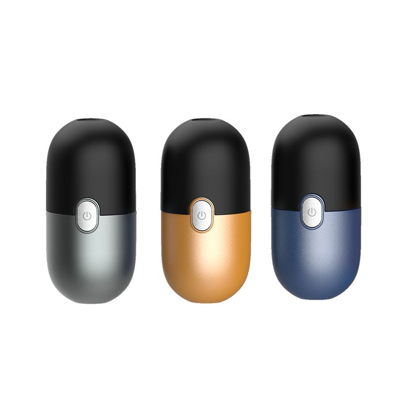 Capsule Electric Shaver – Rechargeable Rotary 1-Blade Razor, 60-Day Battery, Waterproof & Travel-Friendly, Ultra-Quiet_voghion.com