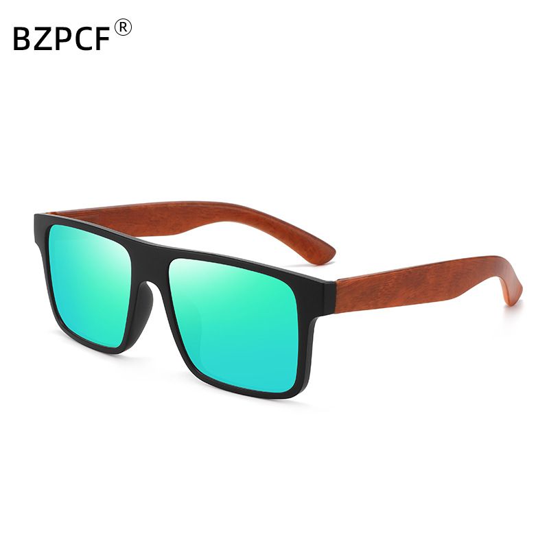 Nuovi occhiali da sole alla moda con protezione UV in bambù per uomo_voghion.com