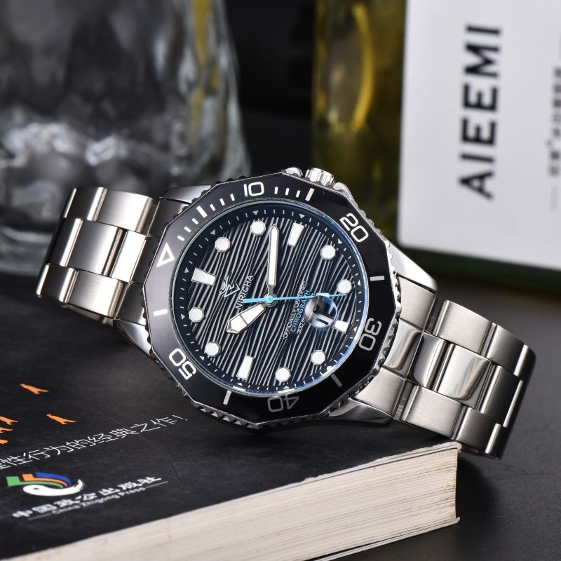 Heißer Verkauf Hohe Qualität Top Marke männer Alle-stahl Uhr Multi-funktionale Business Casual Drei-pin Wasserdicht quarz Uhr Männer_voghion.com