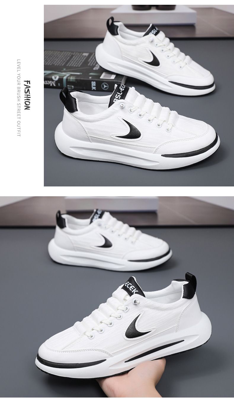 Herr sommar nya andningsbara issidenstygnät mångsidiga sportskor med mjuka sulor för pappa, trendiga studentskor_voghion.com