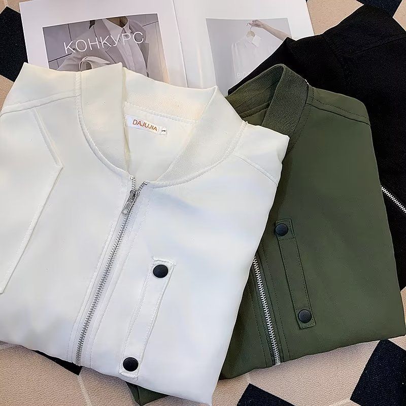 Men's Clothing Loose Pilot Jacket Versatile Men's & Women's Lightweight Bomber Jacket - Stylish Unisex Aviator Coat With Hood For Spring & Fall_voghion.com