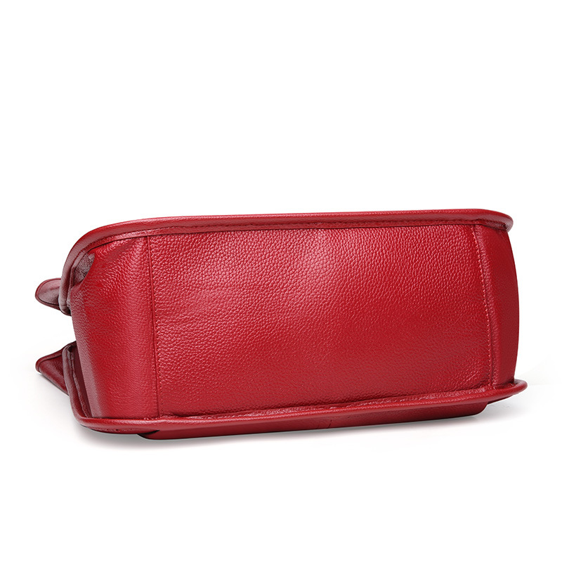 Hoofdlaag Koeienhuid Dames Handtassen Mode Handtassen Echt Leer Dames Enkele Schouder Crossbody Tas_voghion.com