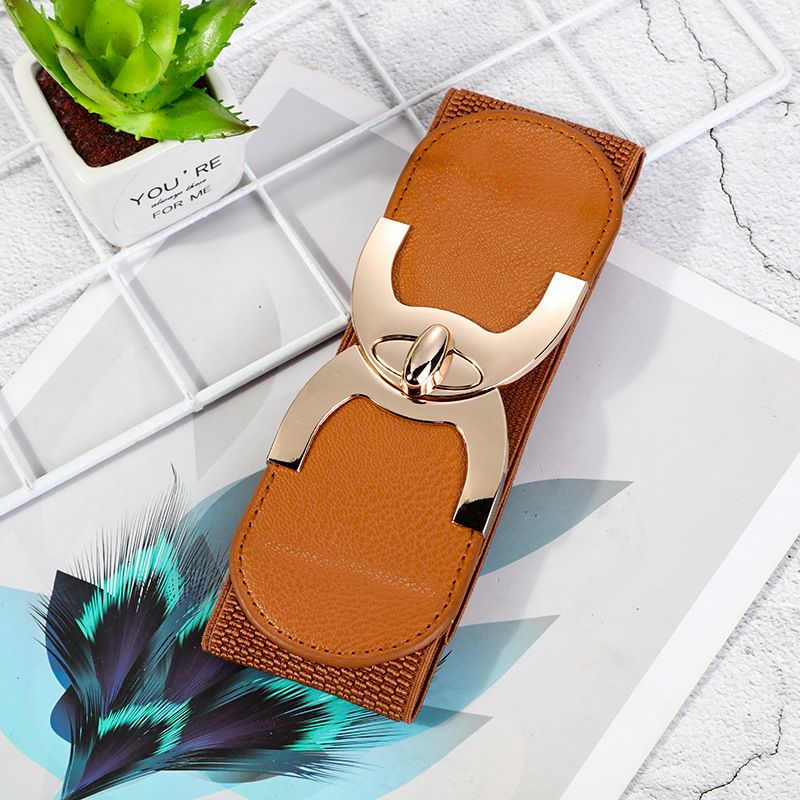 Venda de cós feminino, moda, elástico, novo, casual, decorativo, cinto largo_voghion.com