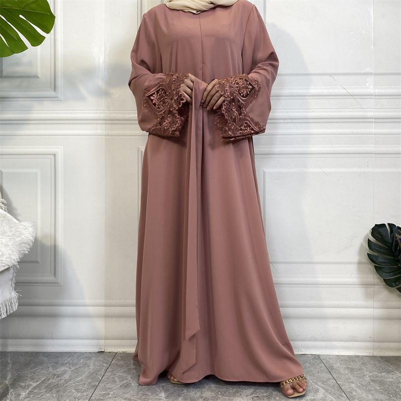 Yeni Müslüman Abaya Elbise Dubai Uzun Kadın Abiye Elbise Fas Kaftanı Anne Ön Fermuarlı Nida Tasarım Kadın Elbisesi Türk Elbiseleri_voghion.com
