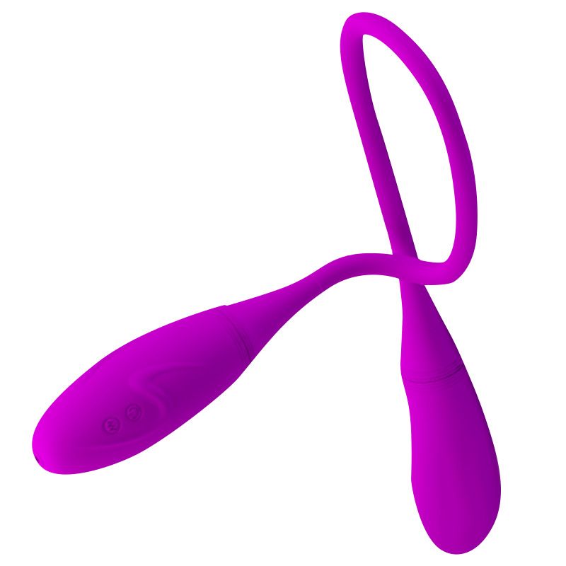 Patila Versatile Phantom Rechargeable Dual-Head Vibrating Massager Masturbation Flirting G-Spot Stimulation Baile 14327_voghion.com