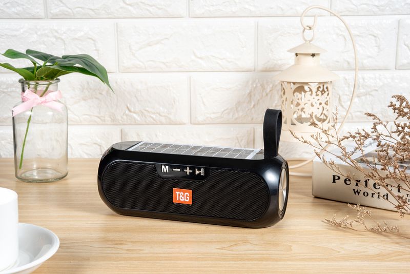 TG182 portable solar charging wireless outdoor square dance subwoofer Bluetooth speaker_voghion.com