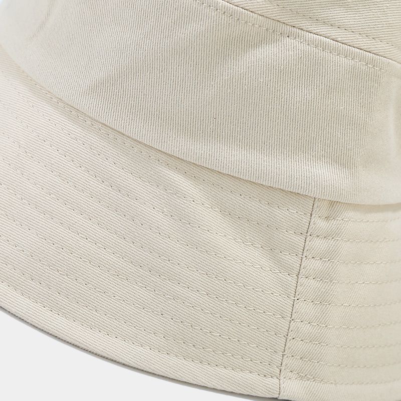 Ženski spomladanski in poletni enobarvni vsestranski sončni klobuk za pare, literarni majhen svež klobuk za umivalnik_voghion.com