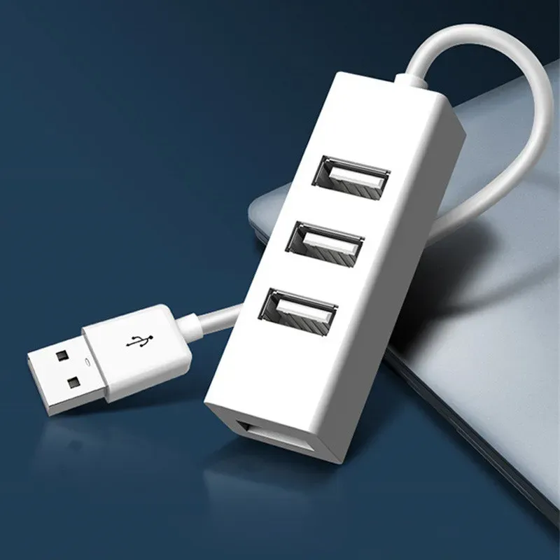 2.0 Multi Expander USB Hub Splitter Power Adapter High Speed 4 Ports In One For PC Computer Accessories_voghion.com