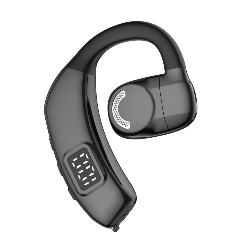 X30 New Bluetooth Single Non In OWS Ear Hanging Earphones Digital Display Sports Rotatable Business_voghion.com