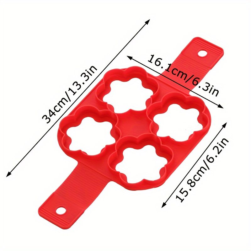 1 anello antiaderente in silicone per pancake all'uovo per colazioni perfette e per cucinare in cucina_voghion.com