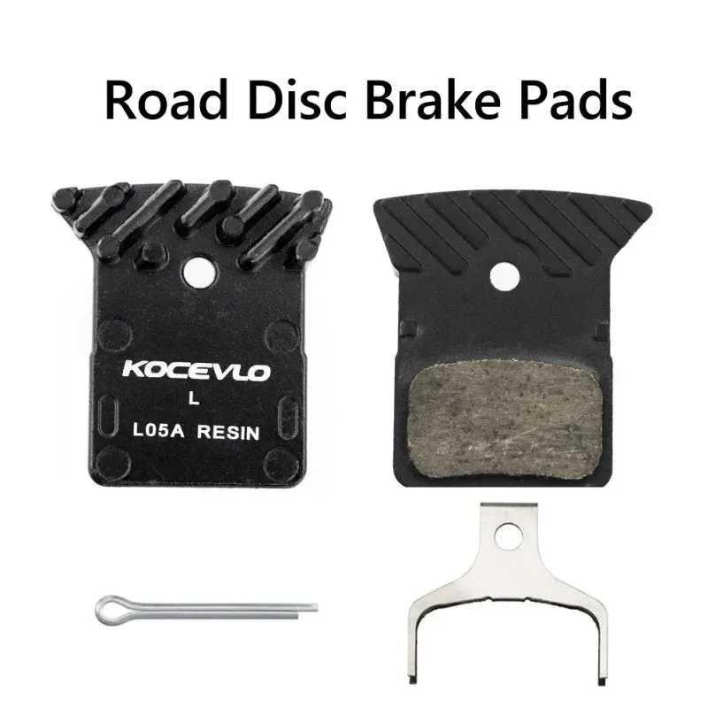 1 Pair Kocevlo L05A Resin ICE Pad Silent Effect For SHIMANO Road Disc Brake Wear Resistance Caliper Up L03A/L02A_voghion.com