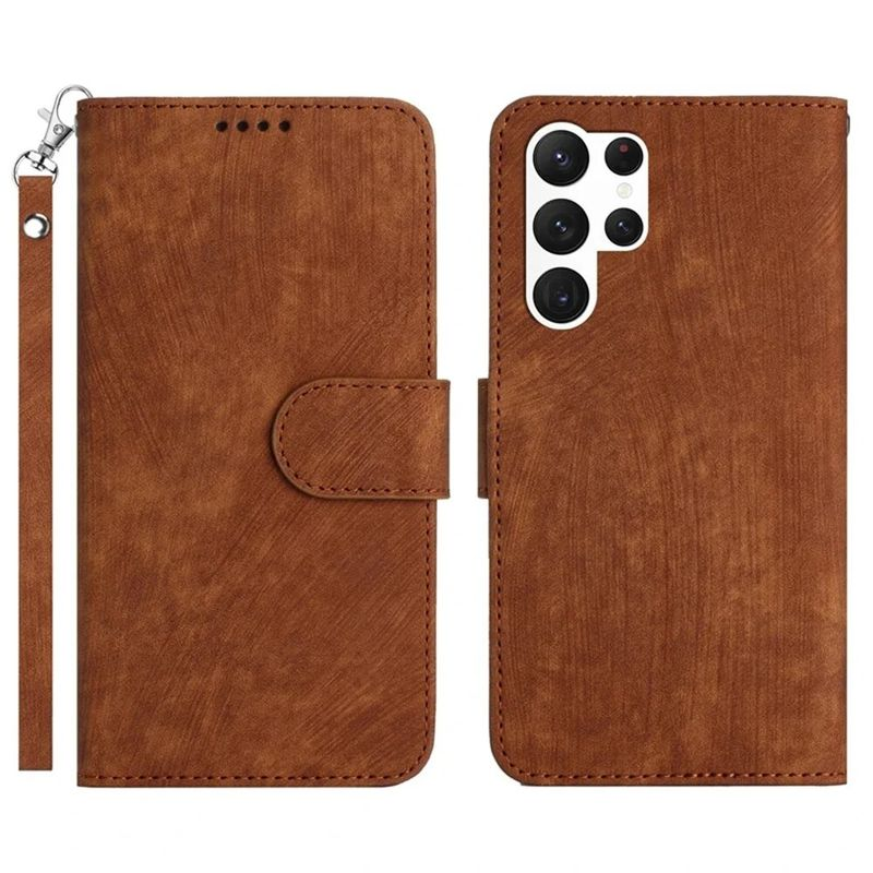 Pacote de capa de couro carteira de cartão para Samsung Galaxy S23 S22 S21 Ultra S20 FE S10 S9 Plus Note 20 capa flip à prova de choque_voghion.com
