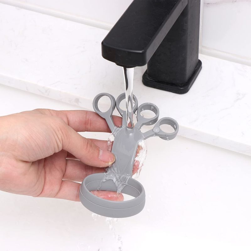 Entraînement de renforcement de la préhension de la main Exercice des doigts de la main Étirement Arthrite Entraîneur de préhension de la main Renforcement de la formation de rééducation_voghion.com