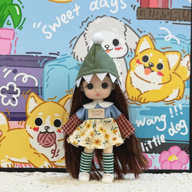 16-17Cm Doll Gift Box Set Can Be Changed Into 8-point Doll Korean Wave Doll Girl Children's Toy_voghion.com