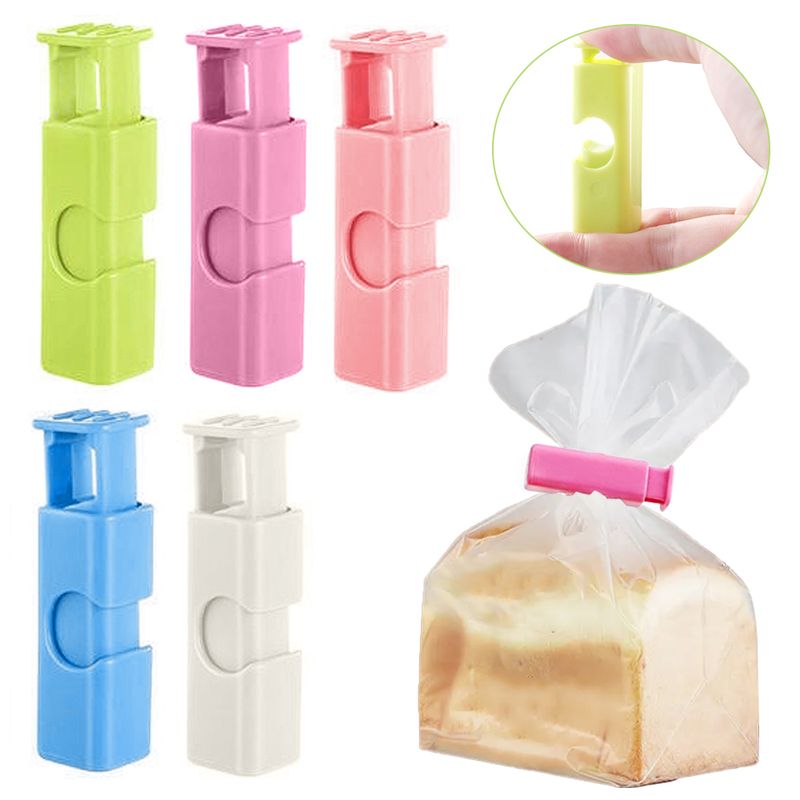 6PCS Zacisk uszczelniający do torebek do przechowywania żywności Zacisk do torebek do przechowywania świeżej żywności Zacisk uszczelniający do torebek Narzędzie do przechowywania w kuchni_voghion.com