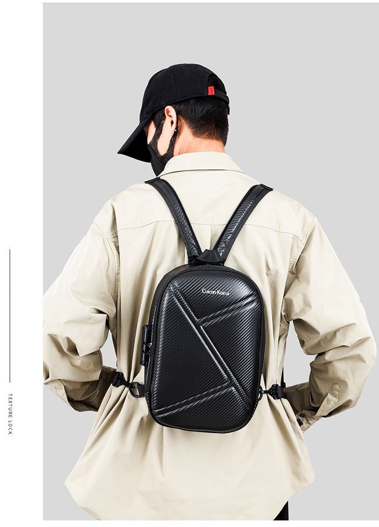 Men's Premium Nylon Crossbody Bag - Ultra-Lightweight & Durable Shoulder Sling With Laptop Compartment For Urban Commuting_voghion.com