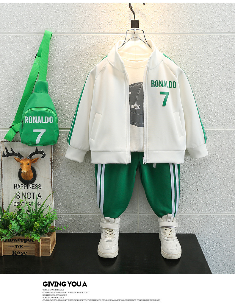 Fantovska obleka 2023 Nova modna otroška pomlad jesen športna oblačila trend otroška kul in čedna dva_voghion.com