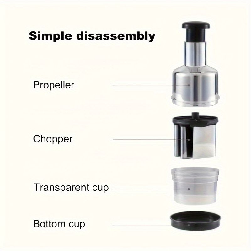 Spremiaglio in acciaio inox, tritatutto manuale per aglio, utensili per tritare l'aglio, affettatrice per frutta e verdura, accessori da cucina_voghion.com