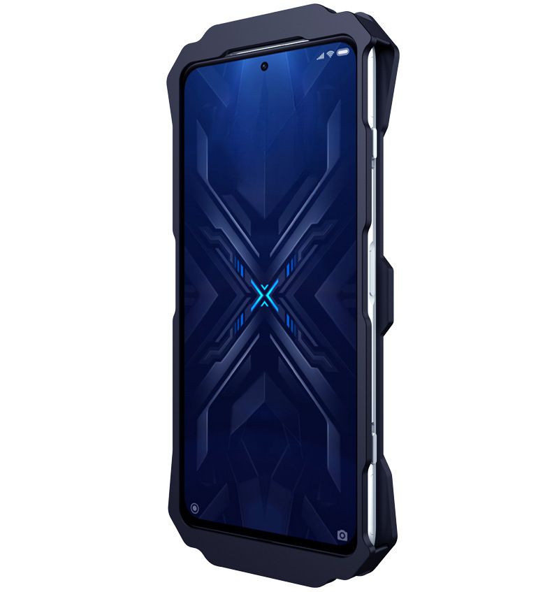 Geeignet für Black Shark 5Pro Black Shark 5 Metall-Handyhülle, Unterstützungs-Installationsgriff, Anti-Drop-personalisiertes Raytheon-Modell_voghion.com
