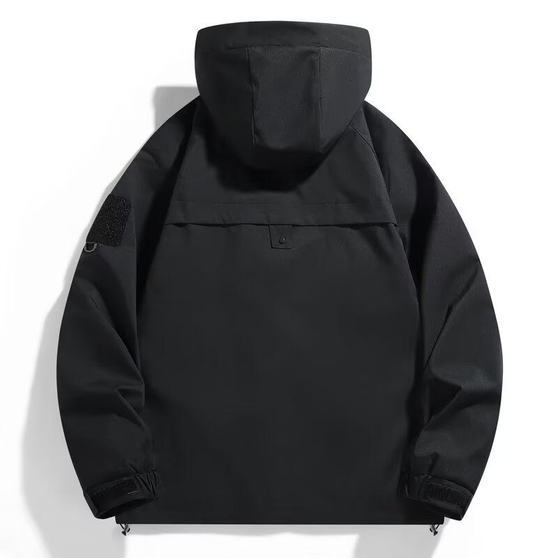 New Stormtrooper Hooded Work Jacket Casual Spring and Autumn Windproof Waterproof Loose Jacket Men's Versatile Sports_voghion.com