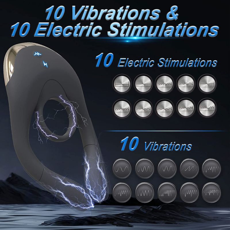 TD Elektroschock, Analplug, Vibratoren, Prostatamassagegerät für Männer, Klitoris-G-Punkt-Stimulator, Fernbedienung, wasserdicht_voghion.com